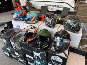 Hjelmer motorsykkel