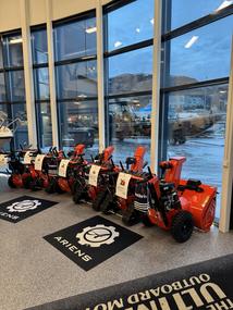 Ariens Snøfreser utstilling i butikk