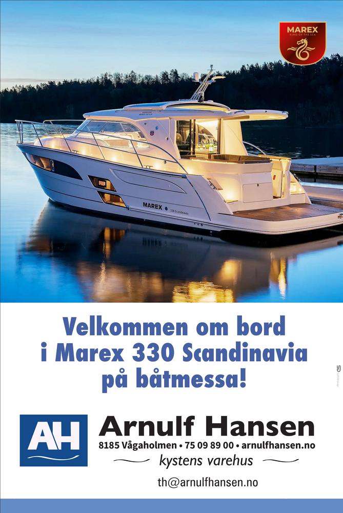 Marex 330 Scandinavia, messeavis